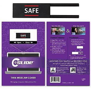 Promotional C Slide Thin Webcam Cover 196180 package