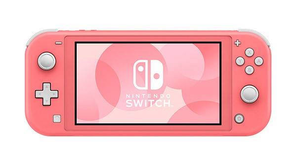 nintendo switch lite corallo coral giappone
