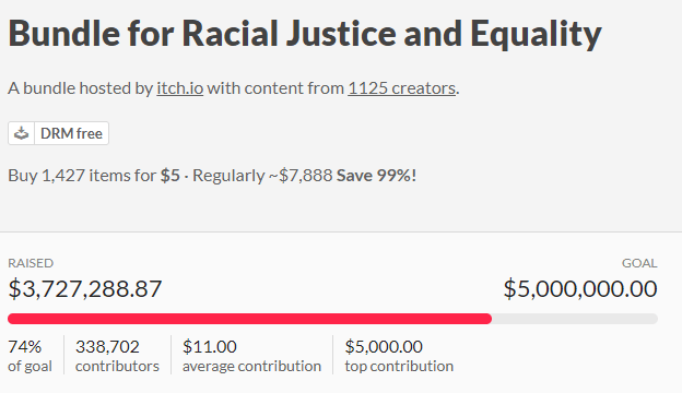 1400 giochi in un solo pacchetto a 5€ per contrastare il razzismo 1 Cattura 2