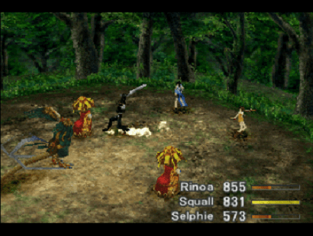 final fantasy VIII battaglia battle videogioco game gaming