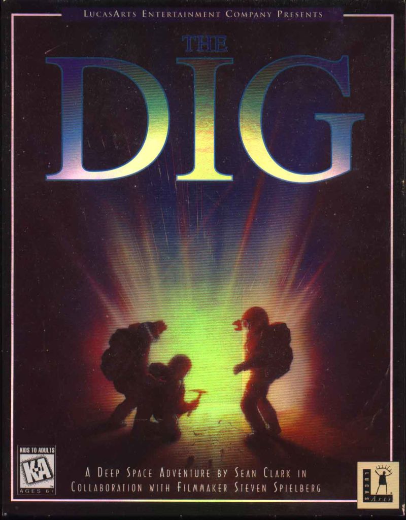 La storia delle avventure grafiche "Punta e Clicca" PARTE 3 6 The DIG Front Cover